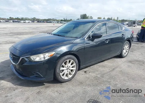 2016 Mazda Mazda6 I Sport из США, поврежденный, VIN JM1GJ1U55G1482024